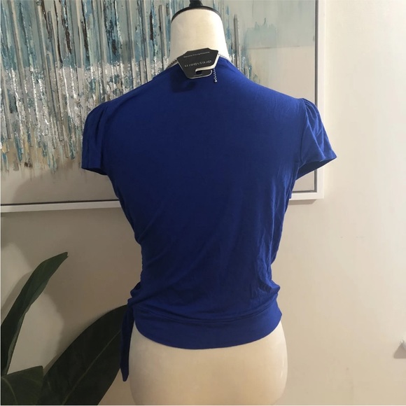 Loveappella small blouse blue color, necklace included - Picture 6 of 9